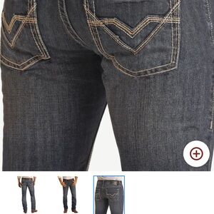 Men’s Rock & Roll Denim Stackable Pistol jeans